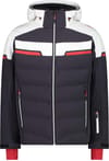 Man Jacket Zip Hood Antracite + CMP