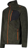 CMP + Man Jacket Melange Hightloft Olive Mel - 3