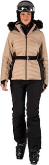 CMP + Woman Jacket Zip Hood Ripstop Sesamo - 4