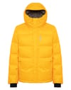 Mens Down Ski Jacket Magnetic Tangerine Turtle Dove + Colmar