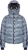 Ladies Down Jacket Ski Cozy Chic Incense Nero + Colmar