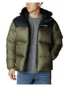 Columbia + Puffect™ Hooded Jacket M Stone Green/Black - 3