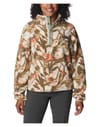 Helvetia™ Cropped Half Snap Chalk/Floricul + Columbia