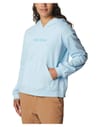 Columbia + Columbia Logo™ III French Terry Hoodie Spring Blue/Atoll Logo - 3