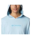 Columbia + Columbia Logo™ III French Terry Hoodie Spring Blue/Atoll Logo - 4