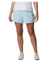 Columbia + Columbia Logo™ III French Terry Short Spring Blue/Atoll Logo - 3