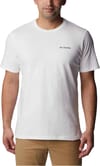 North Cascades™ Short Sleeve Tee White CSC Box Logo + Columbia