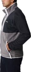Columbia + Back Bowl™ Full Zip Fleece Black City Grey White - 3