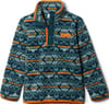 Helvetia™ Half Snap Fleece Night Wave Checkered Peaks Metal + Columbia