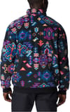 Columbia + Wintertrainer™ Fleece Pullover Black Woven Nature Print