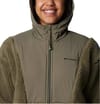 Columbia + W Hakatai™ Full Zip Stone Green - 3