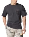 Painted Peak Knit SS Top Shark + Columbia