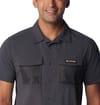 Columbia + Painted Peak Woven SS Top Shark - 4