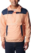 M Challenger Windbreaker Apricot Fizz Collegiate Navy + Columbia