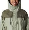 Columbia + W Flash Challenger Windbreaker Safari Stone Green - 4