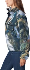 Columbia + W Helvetia Cropped 1/2 S Napa Green Chasing Falls Print Black C - 3
