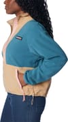 Columbia + W Back Bowl Fleece Cloudburst Canoe Salmon Rose - 3