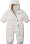 Columbia + Snuggly Bunny™ II Bunting White Madras Tonal, Chalk