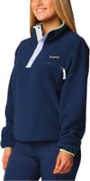 Columbia + Helvetia™ II Cropped Half Snap Fleece Collegiate Navy - 3