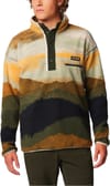 Helvetia™ II Printed Half Snap Fleece Greenscape Dolomites + Columbia