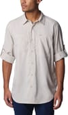 Columbia + Silver Ridge Utility Lite LS Shirt Dark Stone - 4