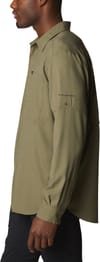 Columbia + Silver Ridge Utility Lite LS Shirt Stone Green - 3