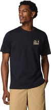 Columbia + Explorers Canyon Back SS Tee Black, Trailscape