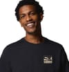 Columbia + Explorers Canyon Back SS Tee Black, Trailscape - 5