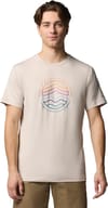 Kwick Hike Graphic SS Tee Dark Stone Heather, Peaked Lifestyle + Columbia