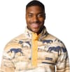 Columbia + Helvetia II Printed Half Snap Fleece Lemon Wash Roaming - 4