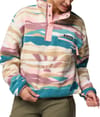 Columbia + Helvetia II Printed Cropped Half Snap River Blue Rogue Valley - 3