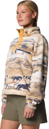 Columbia + Helvetia II Printed Cropped Half Snap Lemon Wash Roaming - 3