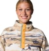 Columbia + Helvetia II Printed Cropped Half Snap Lemon Wash Roaming - 4