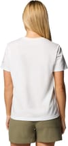 Columbia + Delta Drift Graphic SS Shirt Sea Salt, Linear Peakscape