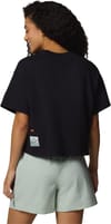Columbia + Cove Beach Cropped Pocket Tee Black