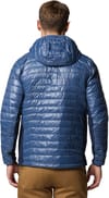 Columbia + Powder Pass Hybrid Hooded Jacket Dark Mountain, Collegiate Navy