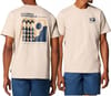 Explorers Canyon Back SS Tee Dark Stone Explore Outdoors + Columbia