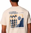 Columbia + Explorers Canyon Back SS Tee Dark Stone Explore Outdoors - 6