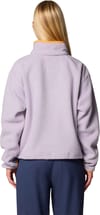 Columbia + Helvetia II Cropped Half Snap Fleece Lavender Pearl