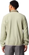 Columbia + Sequoia Grove Half Zip Fleece Safari Stone Green