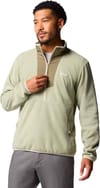 Columbia + Sequoia Grove Half Zip Fleece Safari Stone Green - 3