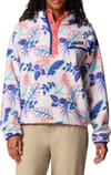 Helvetia II Printed Cropped Half Snap Sea Salt Pasteled Multi + Columbia