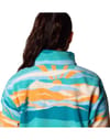Columbia + Helvetia II Printed Cropped Half Snap Teal Rogue Valley - 5