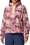 Helvetia II Printed Cropped Half Snap Fig Pasteled Multi + Columbia
