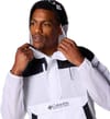Columbia + Challenger Windbreaker Anorak White Black - 4