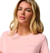 Columbia + Zero Rules Light SS Crew Pink Sand - 4