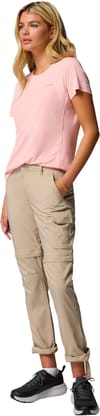 Columbia + Zero Rules Light SS Crew Pink Sand - 6