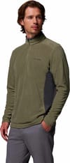 Columbia + Klamath Range II Half Zip Stone Green Shark - 3