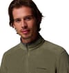 Columbia + Klamath Range II Half Zip Stone Green Shark - 4