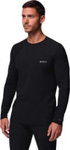 Columbia + Midweight Stretch Long Sleeve Top M Black - 3